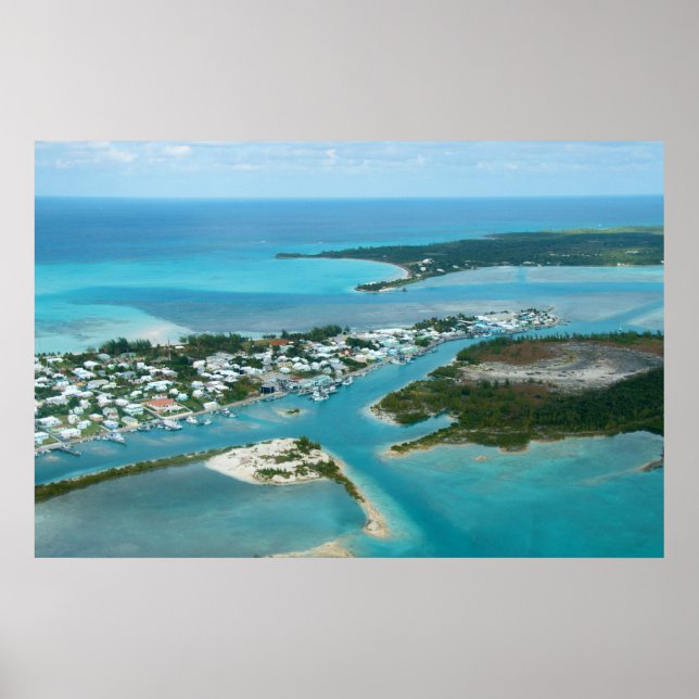 Poster Spanish Wells, Bahamas - 1.20.2011 (Devant)