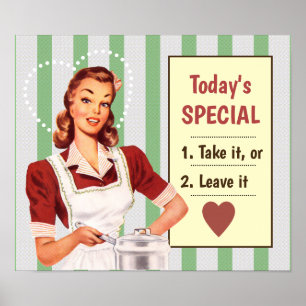 Poster spécial d'aujourd'hui