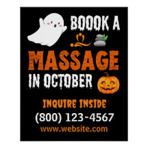 Spécial massage d'Halloween