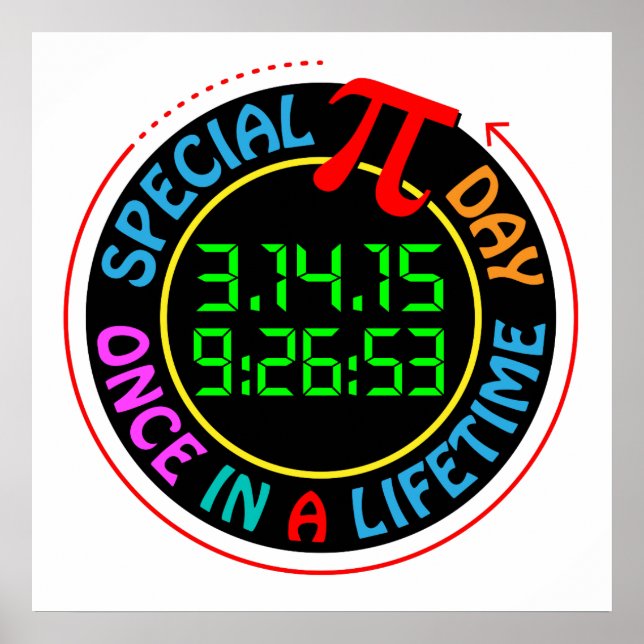 Poster Special Pi Day 2015 (Devant)