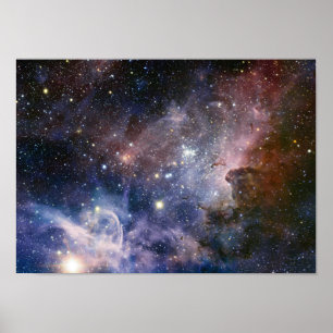 Poster Spectaculaire de l'astronomie de la Carina 