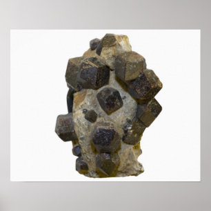 Poster Spessartite dans la matrice