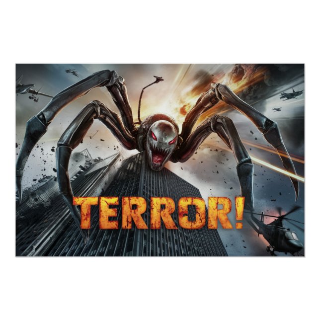 Poster Spider Terror 03 (Devant)