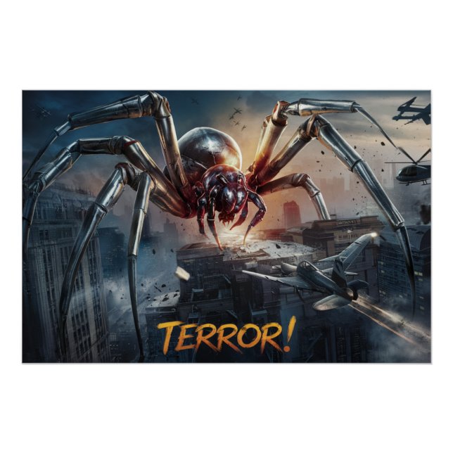 Poster Spider Terror 10 (Devant)