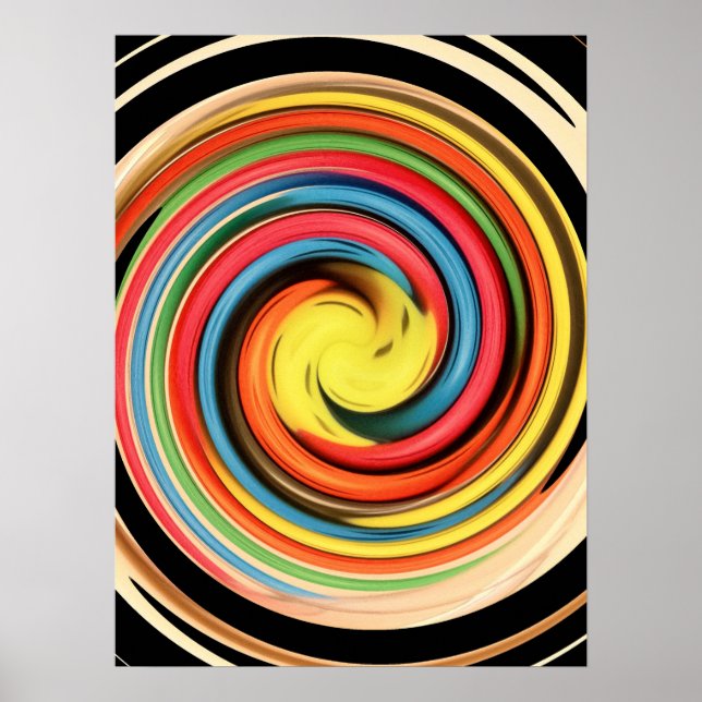 Poster Spirale (Devant)