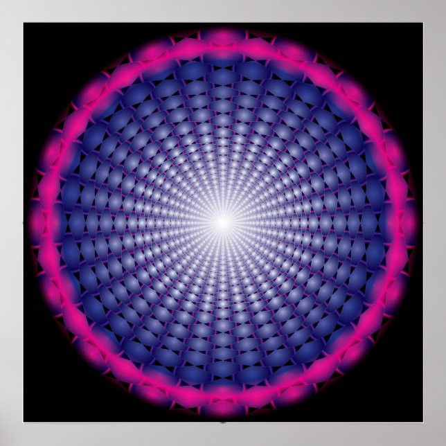 Poster Spirale vortex (Devant)