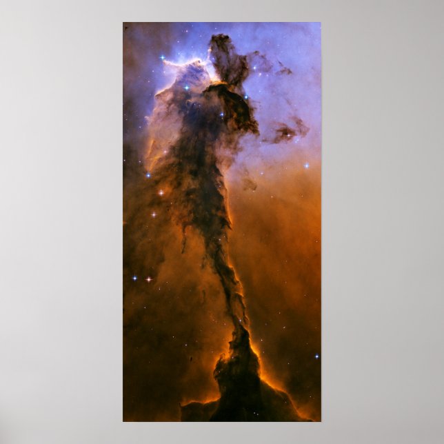 Poster Spire À Gaz Dans La Nébuleuse De L'Aigle (Devant)