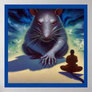 Poster Spirit Animal Rat 3