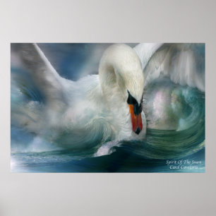 Poster Spirit Of The Swan Art Poster/Imprimer