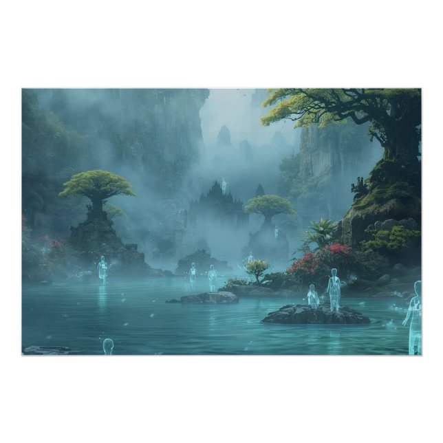 Poster Spirits by the Still Waters (Devant)