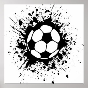 Poster splatz de football