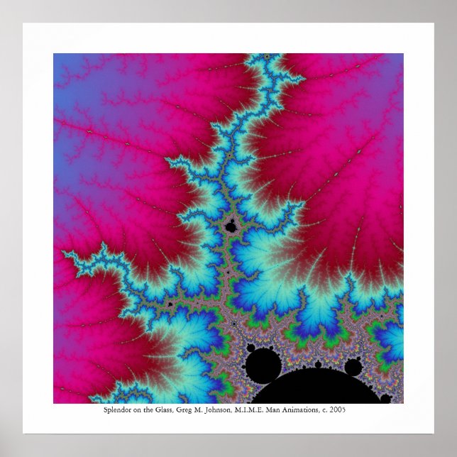 Poster Splendeur sur le verre (Devant)