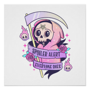 Poster Spoiler Alerte Tout Le Monde Mort Maigre Rose Hall