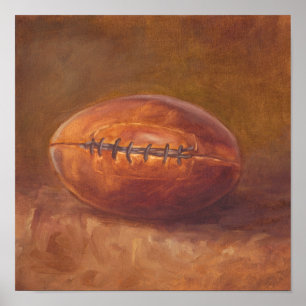 Poster Sport rustique   Football