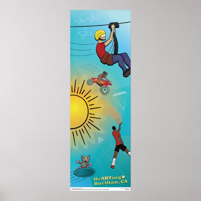 Poster - Sporty Sky (Devant)