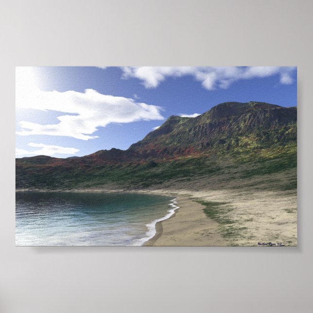 Poster Spring Beach (Devant)