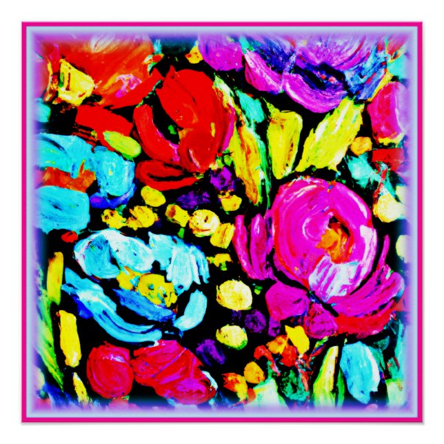 Poster "Spring Flower" Belle Art. Acheter Maintenant (Devant)