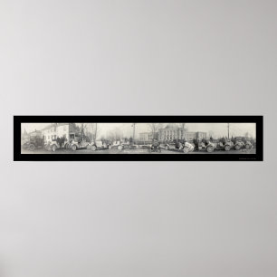 Poster Springfield Fire Department Photo 1917