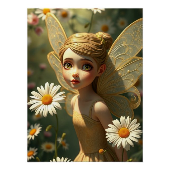 Poster Springs Fairy Art (Devant)