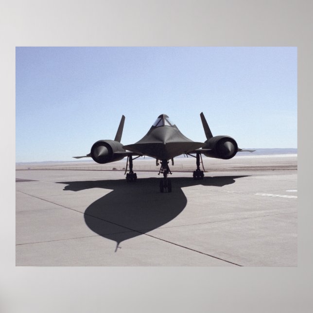 Poster SR-71 Blackbird (Devant)