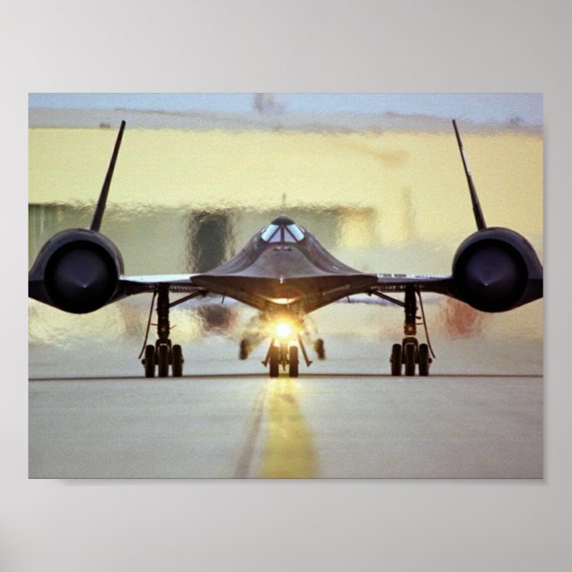 Poster SR-71 Blackbird (Devant)