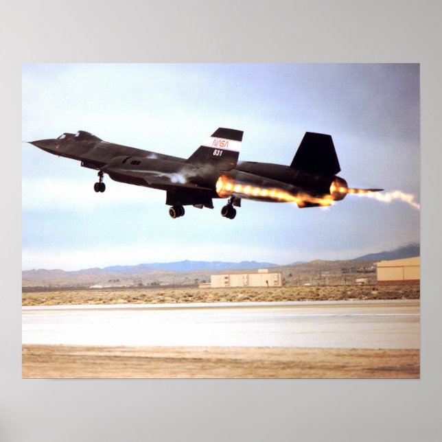 Poster SR 71 Blackbird (Devant)