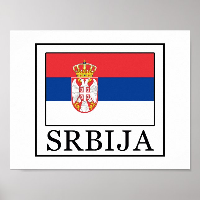 Poster Srbija (Devant)