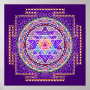 Poster Sri Yantra