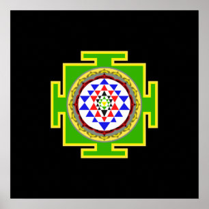 Poster Sri Yantra