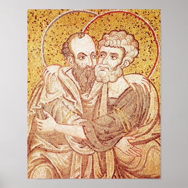 Poster SS. Peter et Paul Embracing (Devant)