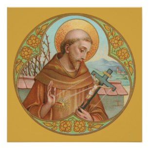Poster St. François d'Assise (BK 002)