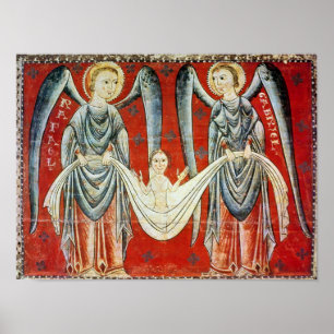 Poster St. Gabriel et St. Raphael, c.1200