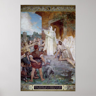 Poster St Genevieve Calmer les Parisiens