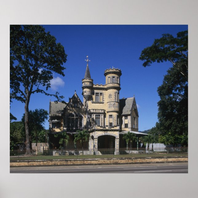 Poster St James, Port d'Espagne, Trinidad, Caraïbes (Devant)