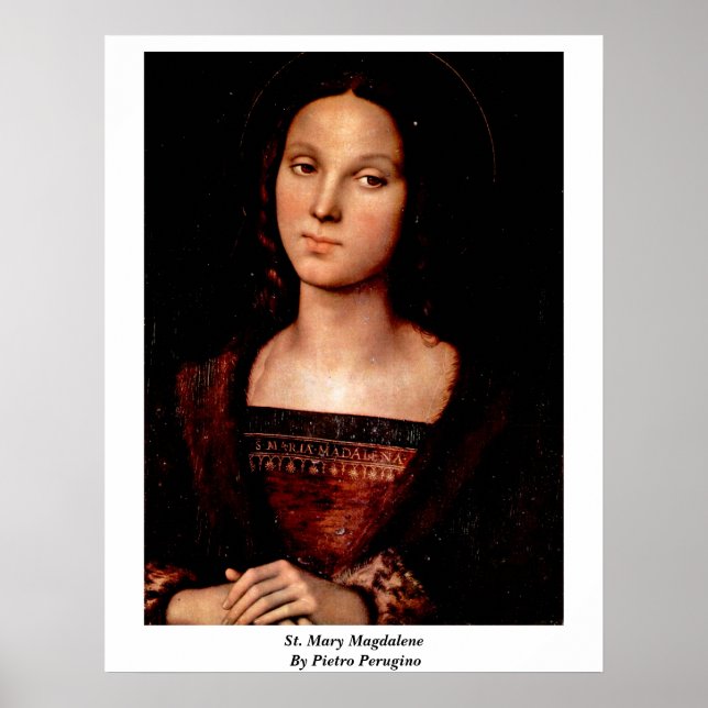 Poster St Mary Magdalene Par Pietro Perugino (Devant)