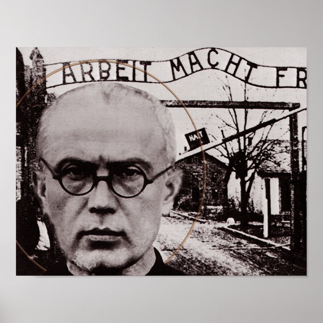 POSTER ST MAXIMILLIAN KOLBE (Devant)