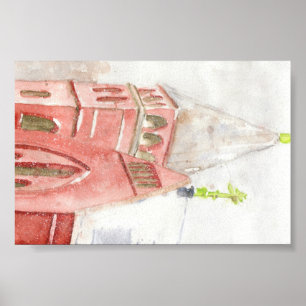 Poster St. Nicholas Carpatho Church, East Village, New Yo