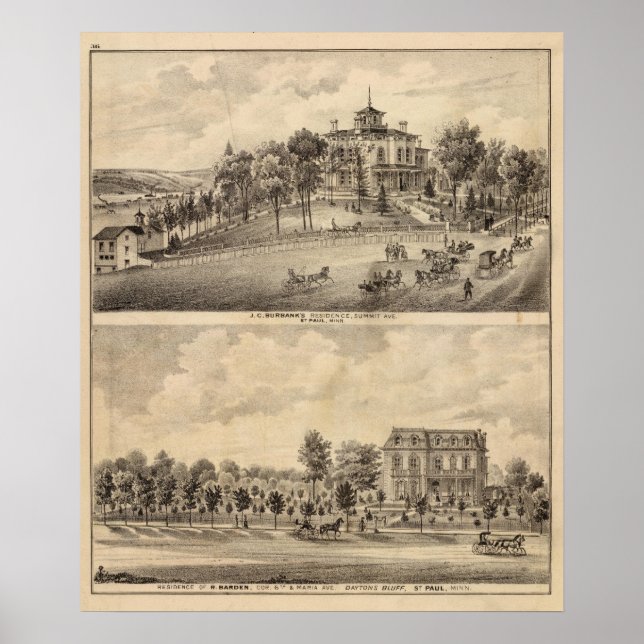 Poster St. Paul, Minnesota (Devant)