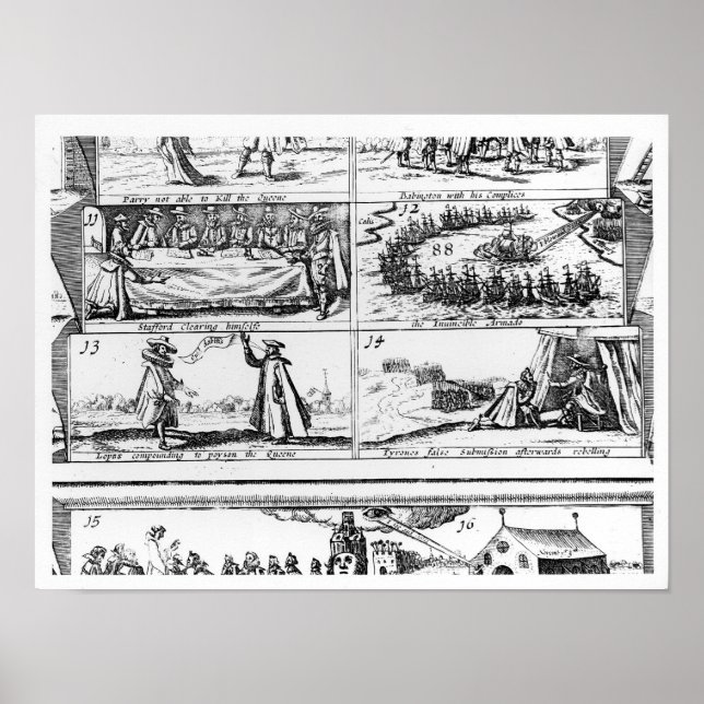 Poster Stafford Clearing Himself, the Invincible (Devant)