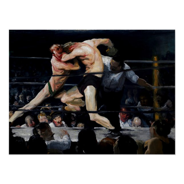 Poster Stag à Sharkey's 1909 (Devant)