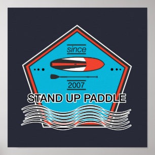 Poster Stand Up Paddle