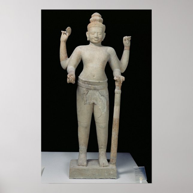Poster Standing Vishnu (Devant)