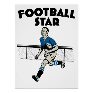 Poster Star du Football