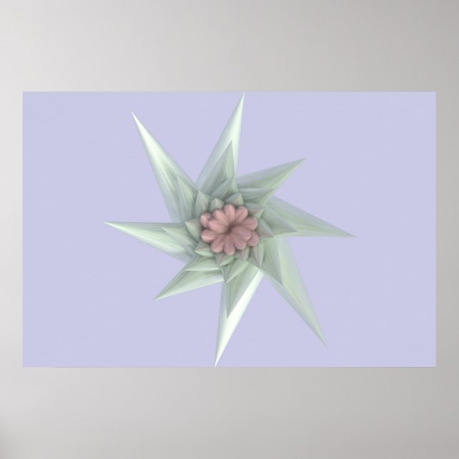 Poster Starflower (Devant)
