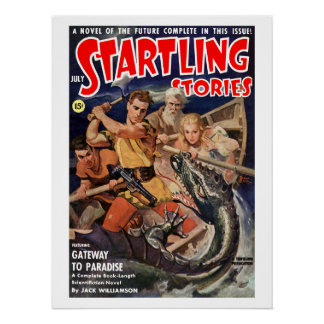 Poster Startling Stories (juillet 1941)
