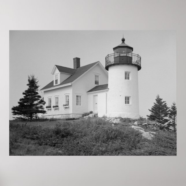 Poster Station phare de citrouille Island (Devant)