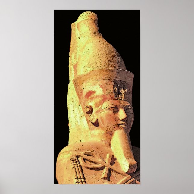 Poster Statue de Hatshepsut en Osiris (Devant)