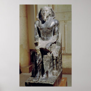 Poster Statue de Khafre