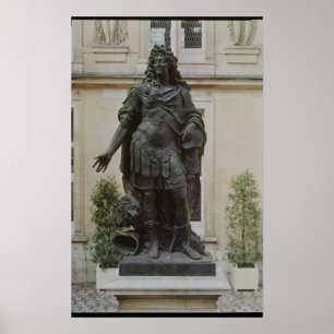 Poster Statue de Louis XIV