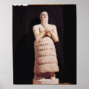 Poster Statue d'Itur-Shamagen, Roi de Mar